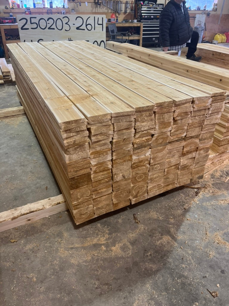 Cedar Lumber