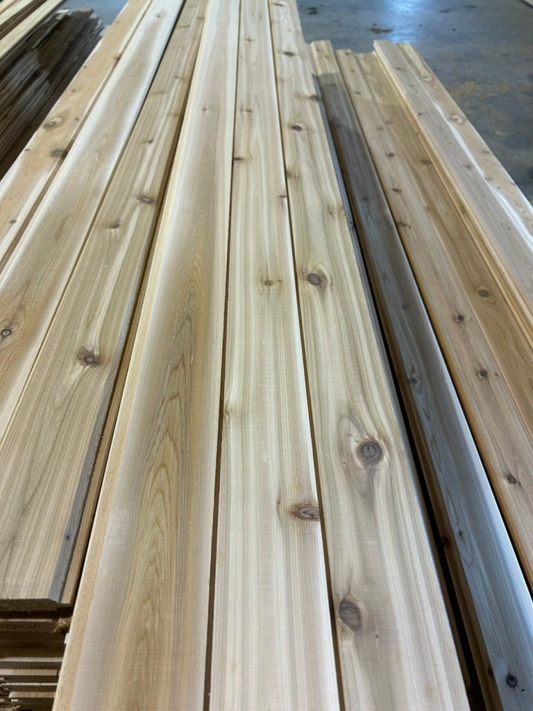 Planed Red Cedar